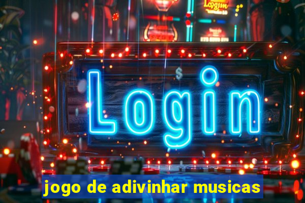 jogo de adivinhar musicas